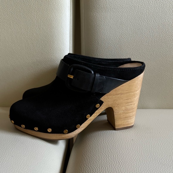NWOB Veronica Beard Dacey Womens Suede Slip On Clogs. MSRP $400. Size 10M - Picture 6 of 17